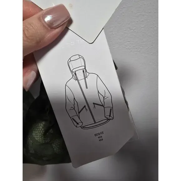 NWT Volcom Winrose Insulated Snow Jacket Womens Sz XS Camo Ski Waterproof - Picture 7 of 9